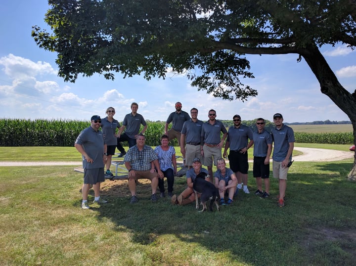 The FarmLogs team in Illinois