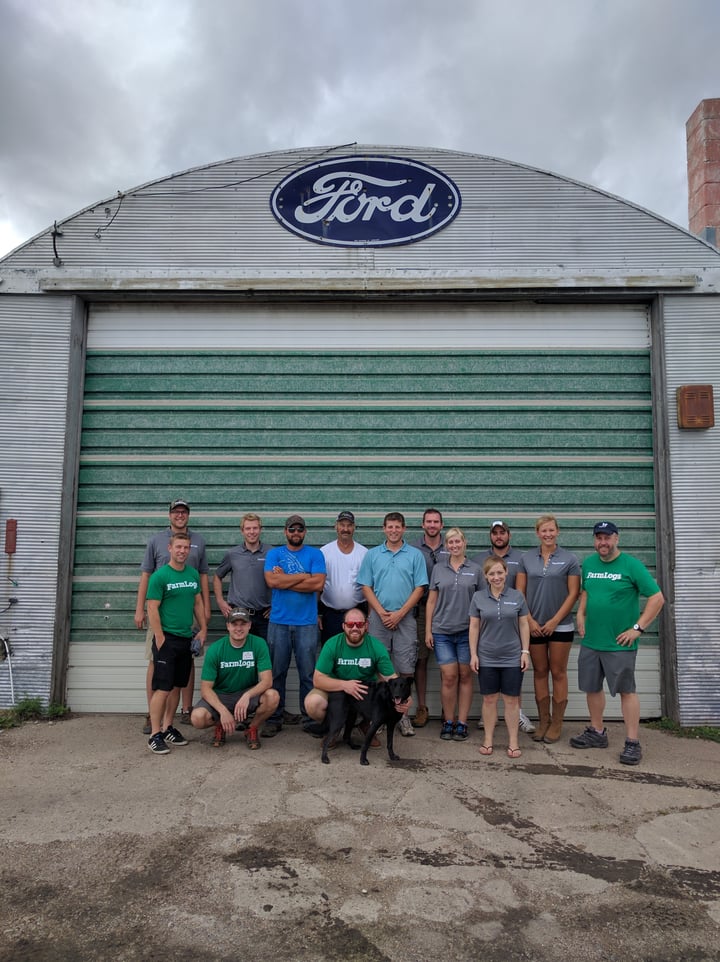 The FarmLogs team in North Dakota