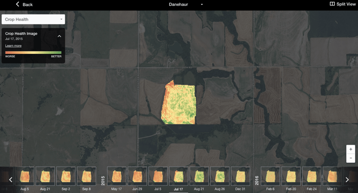 FarmLogs Crop Health Imagery