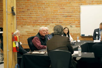 Sonny Perdue during the roundtable