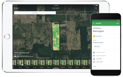 FarmLogs Crop Health Imagery